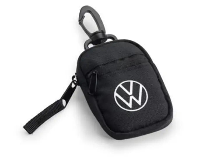 Portofel pentru Chei Auto Volkswagen cu Protectie RFID, Negru, din Poliester Reciclat - Volkswagen Shop