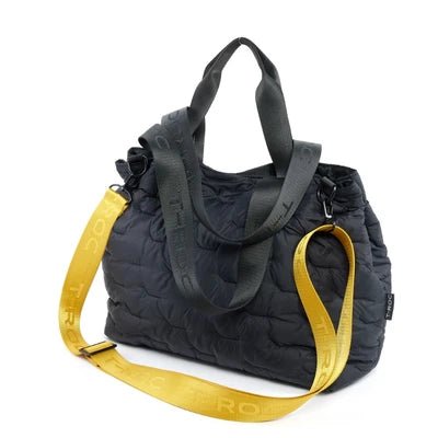 Poseta Volkswagen T - Roc Puffer Neagra Originala – shopper cu model matlasat - CarFun.ro - Accesorii Originale