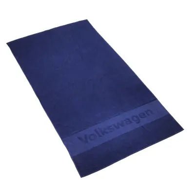 Prosop de baie Volkswagen – Dark Blue, 180x100 cm - Volkswagen Shop