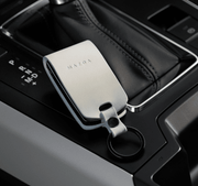Protectie de cheie din piele alba - CarFun.ro - Accesorii Originale