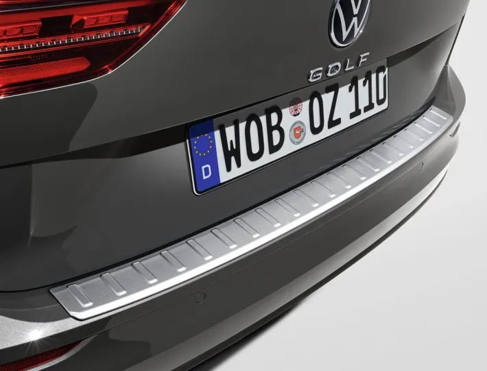 Protectie margine incarcare originala Volkswagen - aspect inox - CarFun.ro | Accesorii Originale Auto