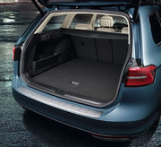 Protectie pentru bara spate originala Volkswagen Passat Variant si Alltrack B8 (35G) 2015-> ,stainless steel look/plastic - Volkswagen Shop