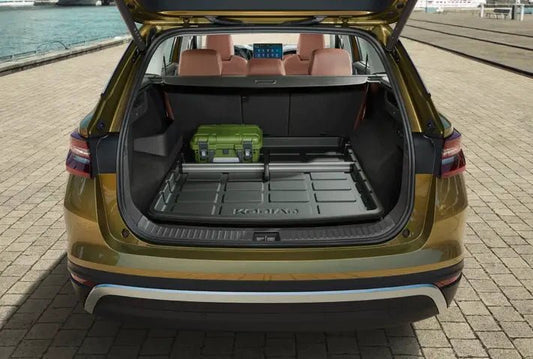 Protectie portbagaj Skoda Kodiaq – 5 locuri, cu podea variabila - CarFun.ro - Accesorii Originale