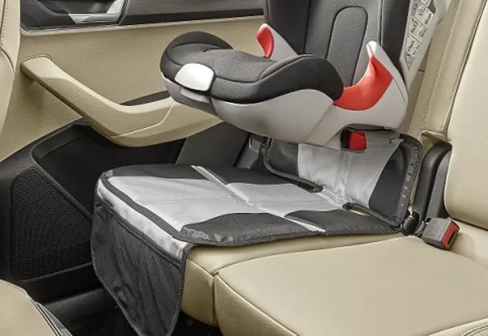 Protectie Scaun Auto pentru Scaun Copil, Universal, Gri Negru - CarFun.ro - Accesorii Originale Auto