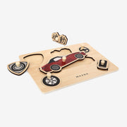 Puzzle lemn Mazda cu tava - CarFun.ro - Accesorii Originale