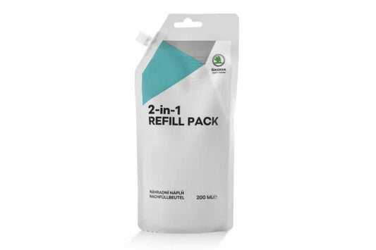 Reumplere solutie curatare ecran Skoda 2 - in - 1 – 200 ml - CarFun.ro - Accesorii Originale