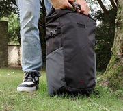 Rucsac Mazda negru gri cu compartiment laptop 15 inch - CarFun.ro - Accesorii Originale