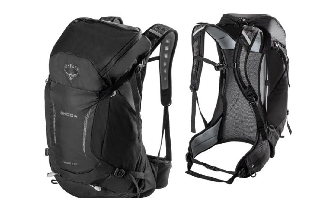 Rucsac outdoor Skoda x Osprey 32 l, negru - CarFun.ro - Accesorii Originale Auto