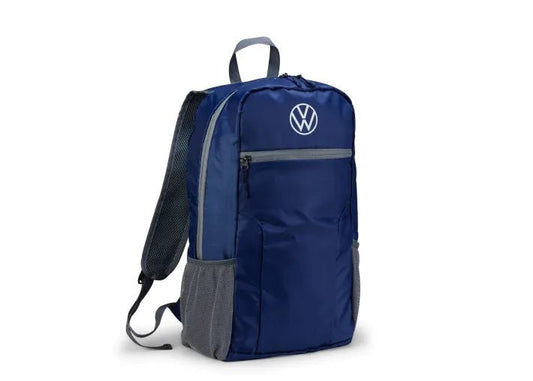 Rucsac Volkswagen pliabil - 20L, impermeabil, albastru inchis - Volkswagen Shop