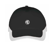 Sapca MG negru/alb din bumbac 100% cu prindere reglabila - CarFun.ro - Accesorii Originale