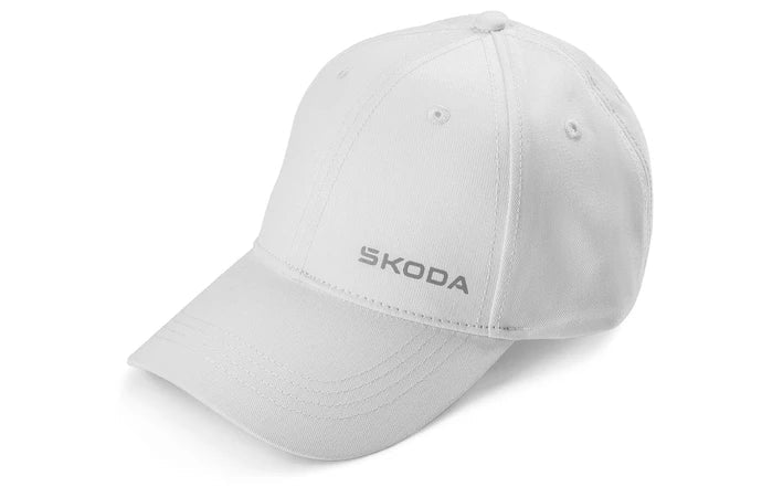 Sapca Skoda alba, ajustabila - CarFun.ro - Accesorii Originale Auto