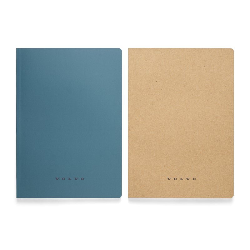 Set 2 notebook - uri originale Volvo – hartie FSC certificata si reciclata, design minimalist - CarFun.ro - Accesorii Originale