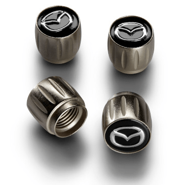 Set 4 capace ventil TPMS original Mazda compatibil CX - 60 si CX - 80 - CarFun.ro - Accesorii Originale