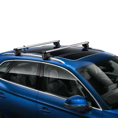 Set bare transversale originale Audi pentru Q4 e-tron F4B cu sine plafon - CarFun.ro | Accesorii Originale Auto