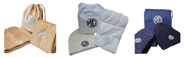 Set caciula si fular lifestyle MG, culori multiple - CarFun.ro - Accesorii Originale