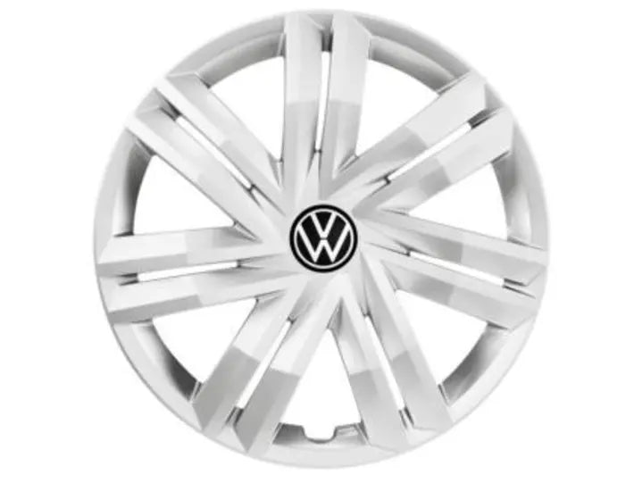 Set capace ornamentale roti Volkswagen Genuine – 14 inch, argintiu (set 4 bucati) - Volkswagen Shop