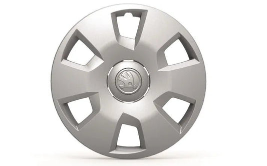 Set capace roti Škoda SIDUS – 15 inch, argintiu (set 4 bucati) - CarFun.ro - Accesorii Originale