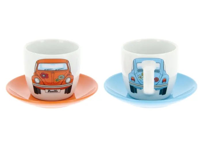 Set cesti espresso Volkswagen Kafer 100ml - CarFun.ro - Accesorii Originale