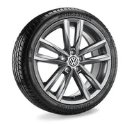 Set complet roți de iarnă 17" Volkswagen "Pamplona" cu anvelope Continental - Volkswagen Shop