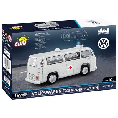 Set constructie Volkswagen T2 Krankenwagen 1:35 – 169 piese - CarFun.ro - Accesorii Originale