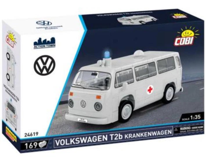Set constructie Volkswagen T2 Krankenwagen 1:35 – 169 piese - CarFun.ro - Accesorii Originale