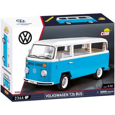 Set constructie Volkswagen T2b 1:12 – 2366 piese - CarFun.ro - Accesorii Originale