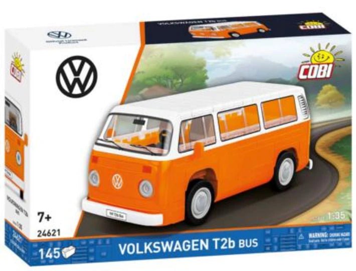 Set constructie Volkswagen T2b 1:35 – 145 piese - CarFun.ro - Accesorii Originale