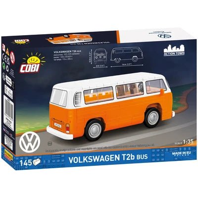 Set constructie Volkswagen T2b 1:35 – 145 piese - CarFun.ro - Accesorii Originale