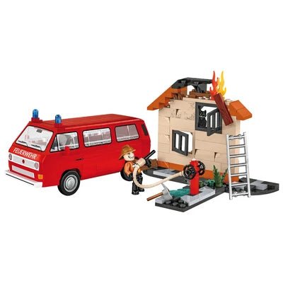 Set constructie Volkswagen T3 Feuerwehr 1:35 – 238 piese - CarFun.ro - Accesorii Originale