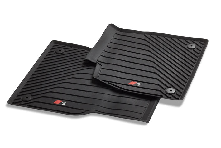 Set covorase all - weather Audi Q5 Q5 Sportback 2025 - prezent fata logo S - CarFun.ro - Accesorii Originale