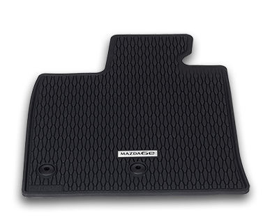 Set covorase all - weather Mazda6e fata + spate cu logo metalic si sistem fixare original - CarFun.ro - Accesorii Originale