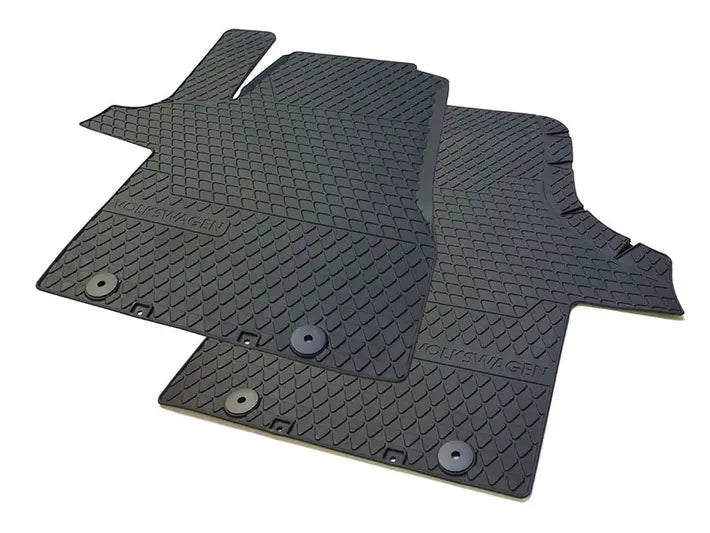 Set covorase all - weather Volkswagen T5 T6 Multivan Caravelle Transporter 2003–2019 Titanschwarz - CarFun.ro - Accesorii Originale