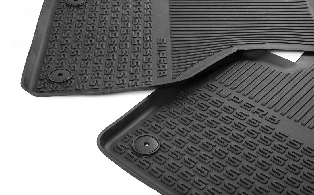 Set covorase cauciuc fata Skoda Superb 3 (2015 - 2024) - CarFun.ro - Accesorii Originale