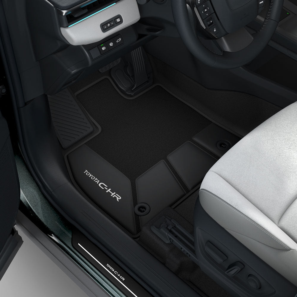Set Covorase Textile Premium Toyota C-HR+, LHD - CarFun.ro - Accesorii Originale Auto