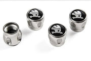 Set decorativ capace ventil cu logo Škoda - 4 bucati - CarFun.ro - Accesorii Originale