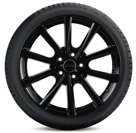 Set Jante Aliaj AZW Peak 18" cu Anvelope 235/55 R18 Semperit Speed Grip 5, Compatibil VW Tiguan - Volkswagen Shop