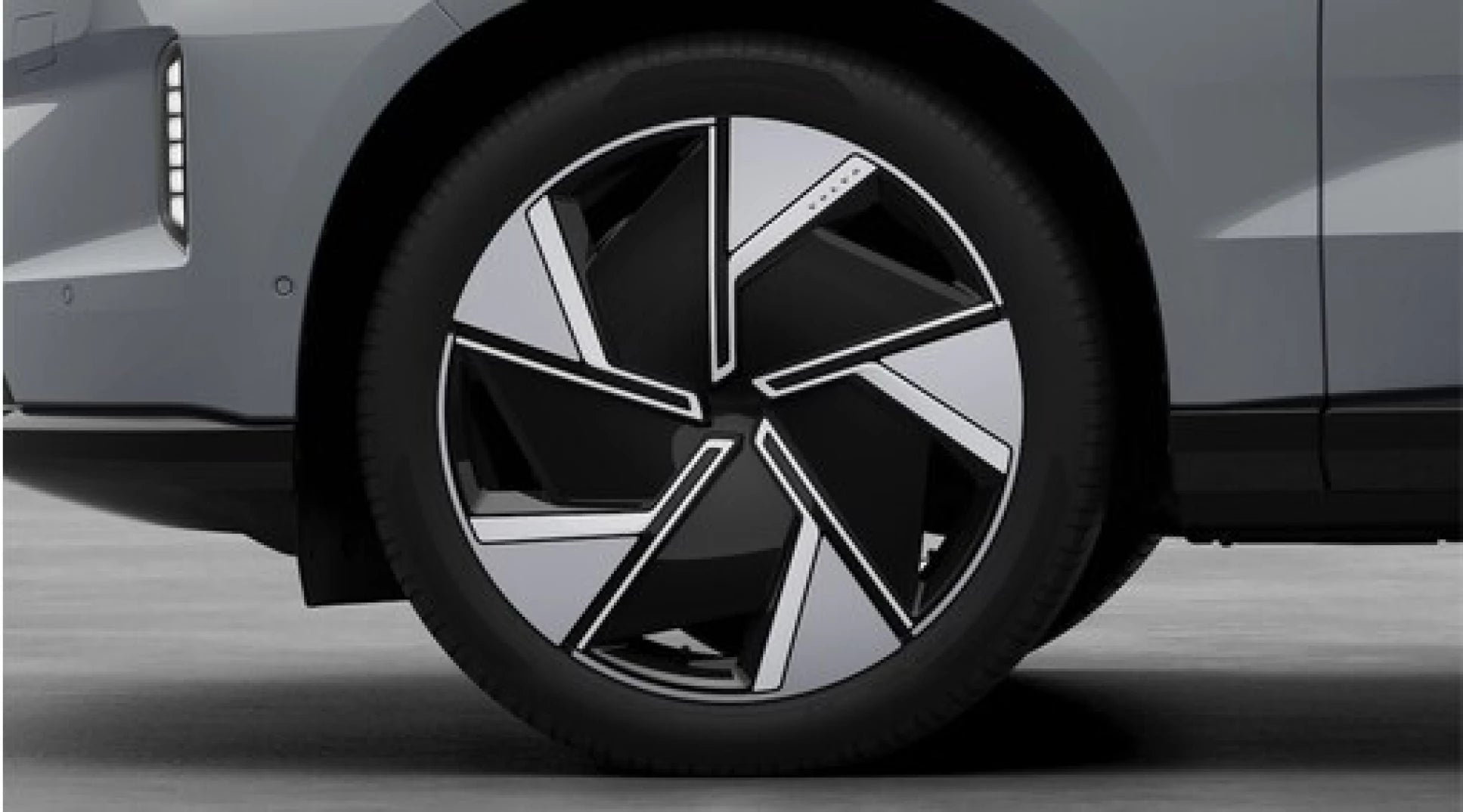 Set roti complete de iarna pentru EX90, 22', 5 - Spoke Aero - CarFun.ro - Accesorii Originale