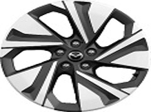 Set roti complete iarna 19 inch Diamond Cut cu anvelope Bridgestone Blizzak 6 - Mazda CX-6e - CarFun.ro - Accesorii Originale Auto