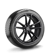 Set roti complete Volkswagen Original Pretoria 19'' - Dark Graphite Mat cu anvelope Continental WinterContact TS 850 P - Volkswagen Shop