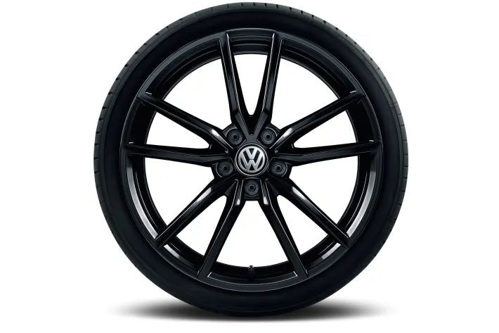 Set roti complete Volkswagen Original Pretoria 19'' - Dark Graphite Mat cu anvelope Continental WinterContact TS 850 P - Volkswagen Shop