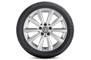 Set roti iarna 17'' originale VW Tiguan AD1 2017 - 2024, janta aliaj Merano si anvelope Continental 215/65R17 99H Conti WinterContact TS870 - Volkswagen Shop