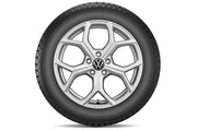 Set roti iarna 19'' originale VW Tiguan 3 CT1, janta aliaj Huntsville si anvelope 235/50R19 103V XL Conti WinterContact TS870P - Volkswagen Shop