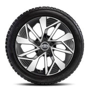 Set roti iarna bZ4X 235/60R18 Black Machined - CarFun.ro - Accesorii Originale Auto