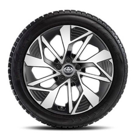 Set roti iarna bZ4X 235/60R18 Black Machined - CarFun.ro - Accesorii Originale Auto