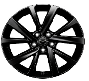 Set roți iarnă Mazda 3 - 7.0x18 - Black Glossy - Michelin PILOT ALPIN PA4 - CarFun.ro - Accesorii Originale