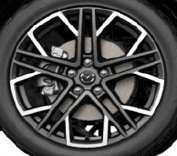 Set roți iarnă Mazda 6e - 8.0x19 - Diamond Cut - Bridgestone BLIZZAK 6 - CarFun.ro - Accesorii Originale