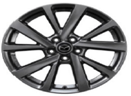 Set roți iarnă Mazda CX - 30 - 7.0x18 - Chrome Shadow - Bridgestone BLIZZAK 6 - CarFun.ro - Accesorii Originale