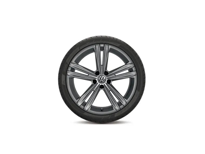 Set roti iarna originale Volkswagen Touareg – jante aliaj Sebring 19” + anvelope 255/55 R19 Conti TS870P - CarFun.ro - Accesorii Originale