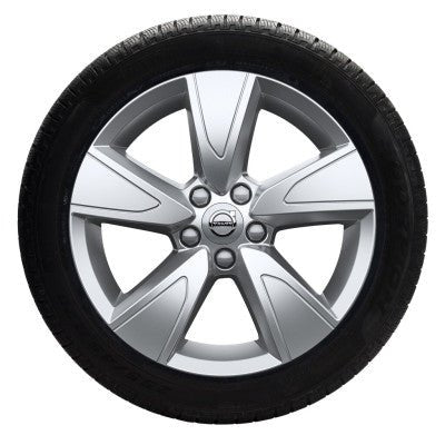 Set roti iarna originale Volvo XC40 17 inch – 17" 5-Spoke Silver - CarFun.ro - Accesorii Originale Auto