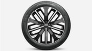 Set roti iarna originale Volvo XC90 21 inch – 5 - Multi Spoke Black Diamond Cut Alloy 1285 - CarFun.ro - Accesorii Originale